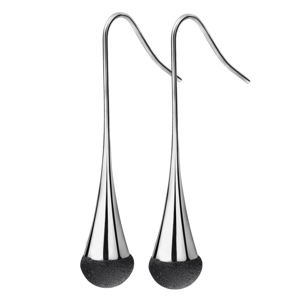 Damen Ohrhänger mit elegantem Tropfen-Design und funkelndem Kristallbesatz Shop Nory
