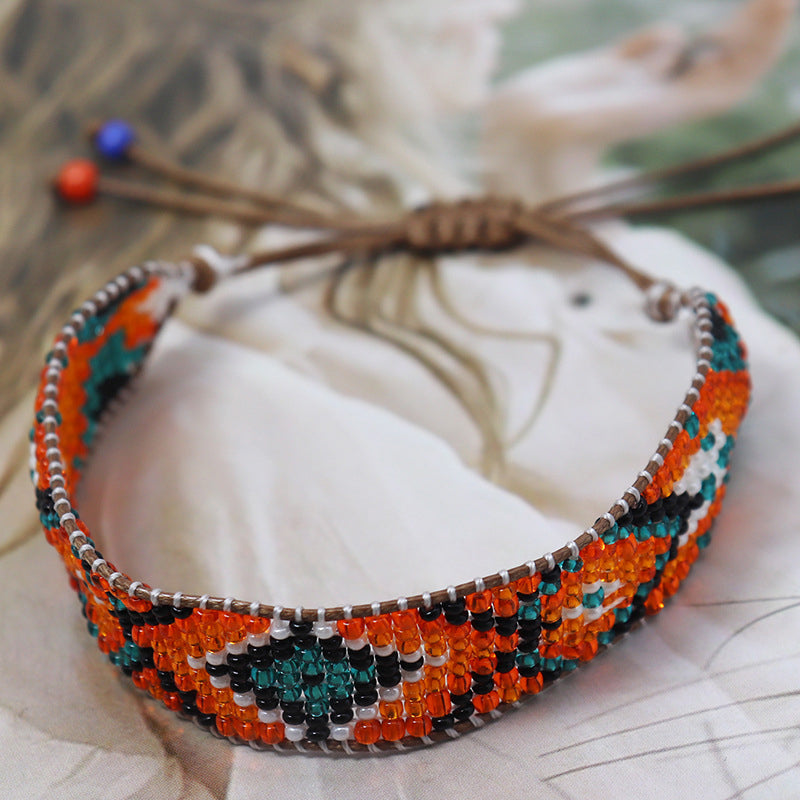 Handgewebtes Böhmisches Armband | Shop Nory