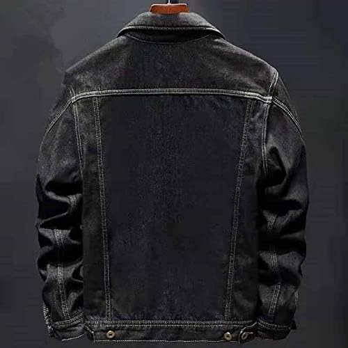 Stilvolle Winter-Jeansjacke für Männer