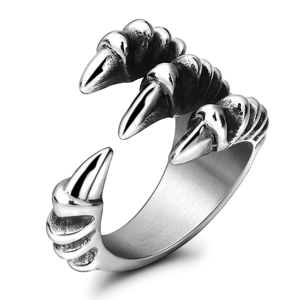 Herren Ring mit kunstvollem Krallen-Design Shop Nory