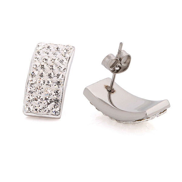 Damen Ohrstecker mit funkelndem Kristallbesatz Shop Nory 1780328742