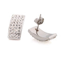 Damen Ohrstecker mit funkelndem Kristallbesatz Shop Nory 1780328742