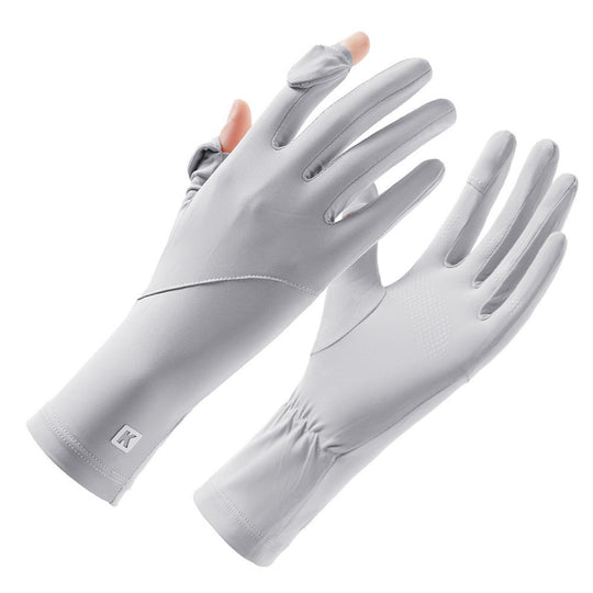 Sonnenschirm Eis Seide Handschuhe