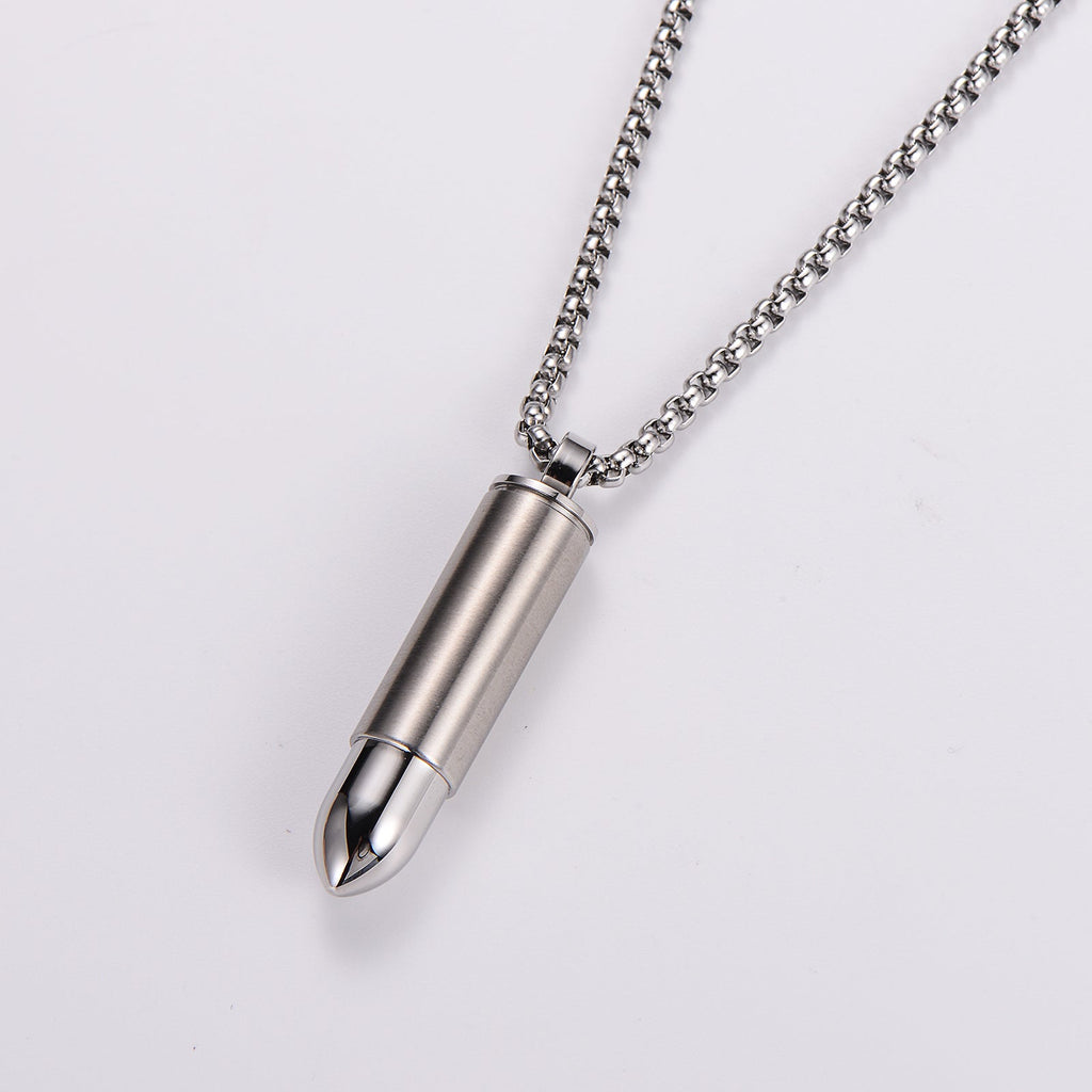 Halskette "Bullet" Edelstahl - 18k vergoldet | Shop Nory