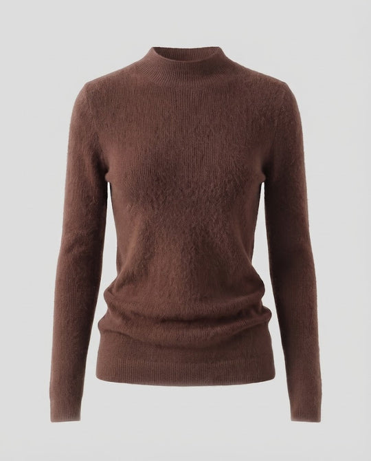 Damen Feiner Kurzrollkragenpullover in Angora‑Optik mit extrafeinem Flauschfinish Shop Nory