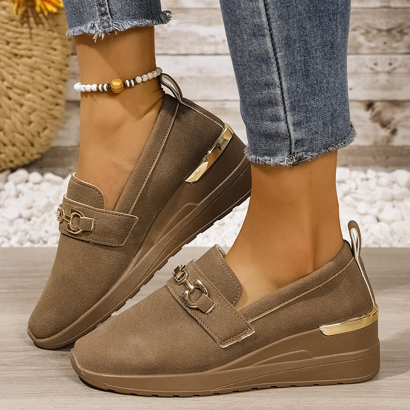 Stylische Orthopädische Sneakers mit Keilabsatz