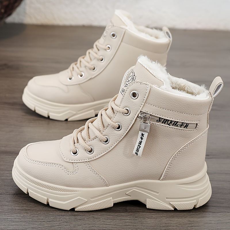 Festliche Winter Freizeit Sneakers für Damen - Ideal für den Winter