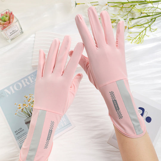 Sonnenschirm Eis Seide Handschuhe