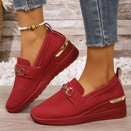 Stylische Orthopädische Sneakers mit Keilabsatz