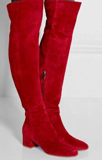 Stiefel für Damen mit quadratischem Absatz