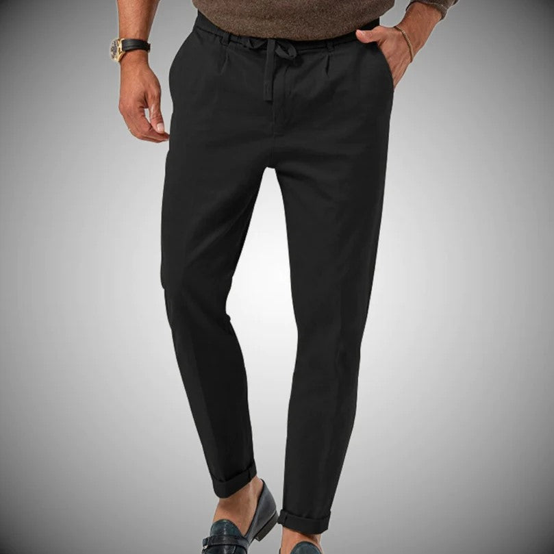 Slim Fit Leinenhose für Herren