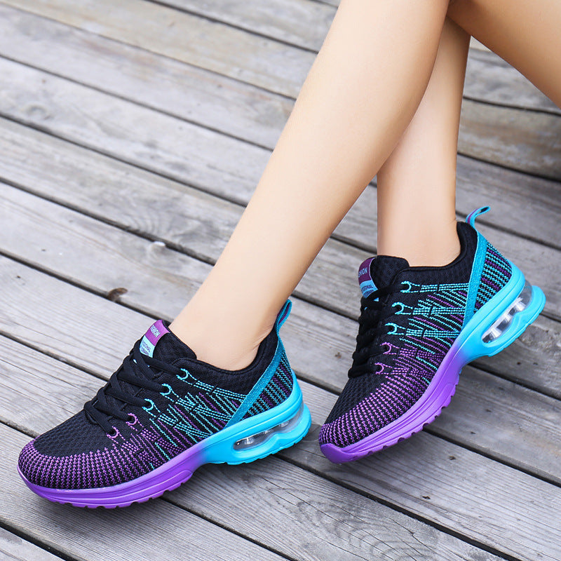 Damen Sportliche und atmungsaktive Fitness-Schuhe
