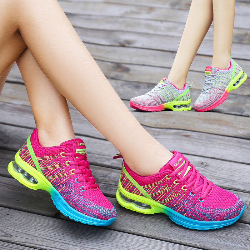 Damen Sportliche Laufschuhe mit atmungsaktivem Obermaterial und innovativem Dämpfungssystem