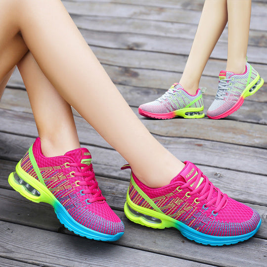 Damen Sportliche Laufschuhe mit atmungsaktivem Obermaterial und innovativem Dämpfungssystem