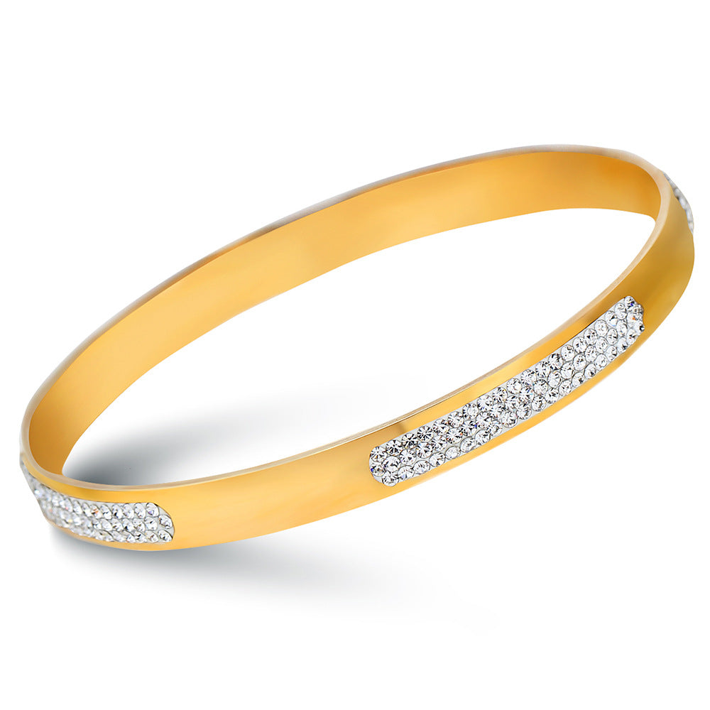 Damen Armreif mit funkelnden Zirkonia-Akzenten Shop Nory