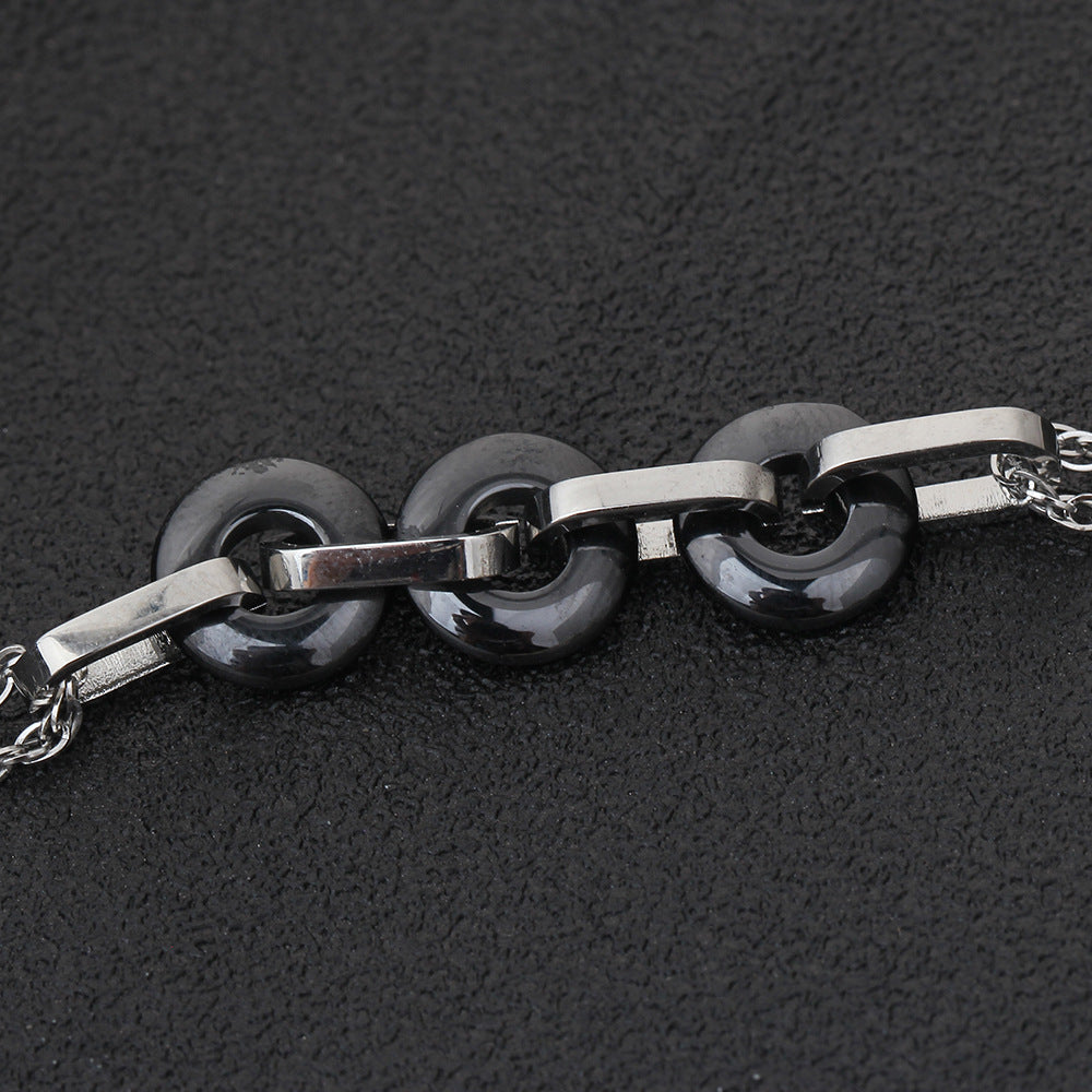 Damen Edelstahl-Armband mit modernem, schickem Design Shop Nory
