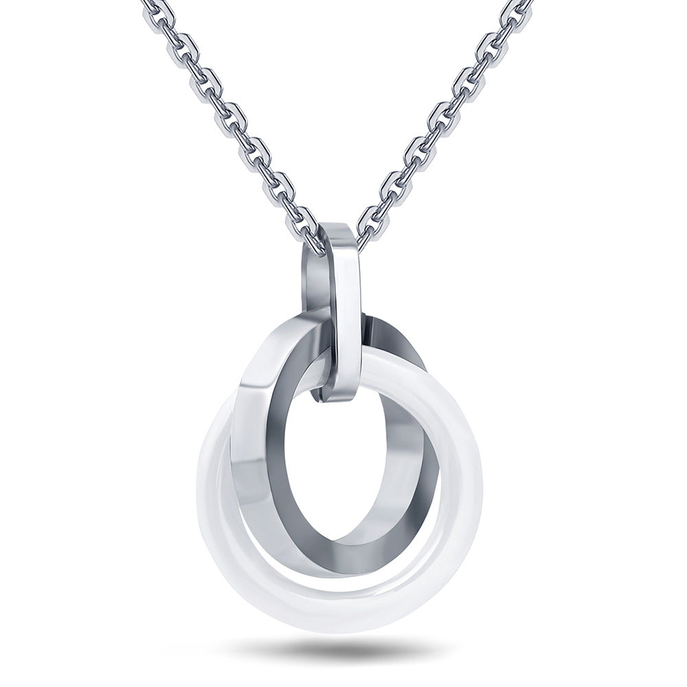 Damen Schmuckset mit modernem Kreisdesign Shop Nory