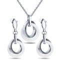Damen Schmuckset mit modernem Kreisdesign Shop Nory