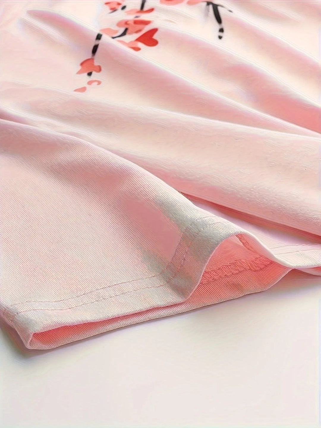 Shopnory | Herren T-Shirt Blumen und Wellen Design