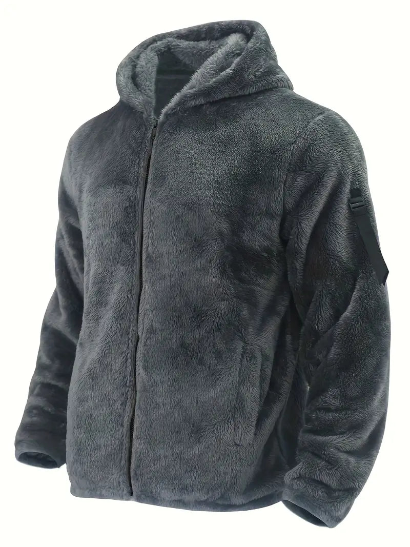 Teddyjacke mit Reißverschluss für Männer