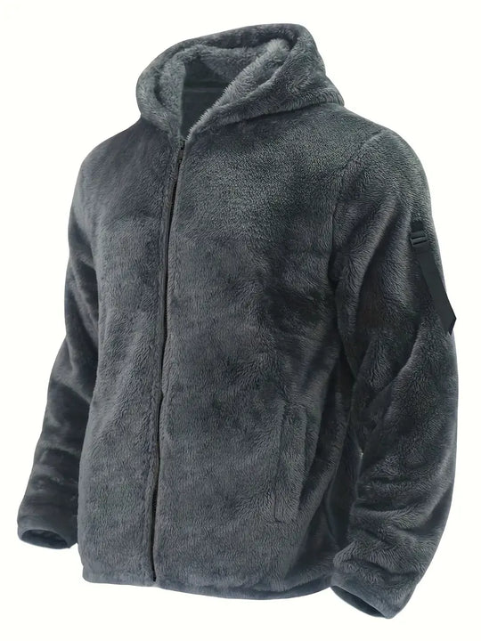 Teddyjacke mit Reißverschluss für Männer