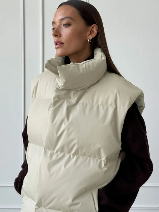 Shopnory | Damenweste neutrale Farben