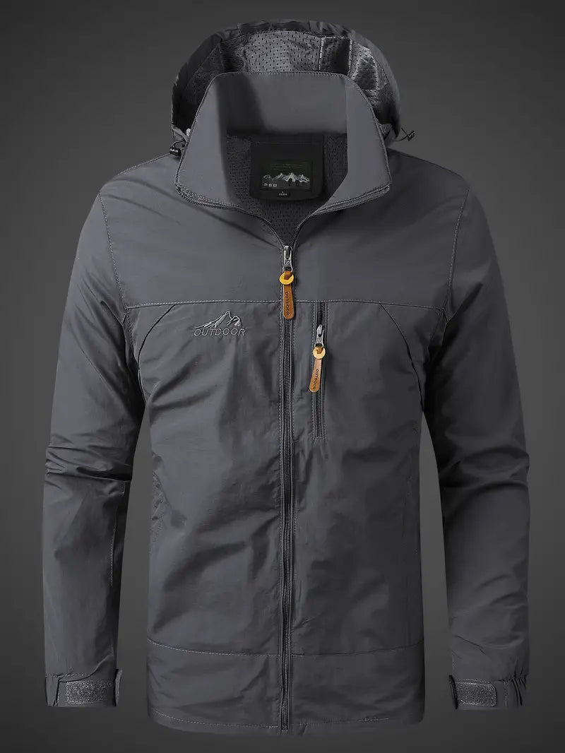 Wasser und Winddichte Herren Outdoor Jacke für Alle Aktivitäten