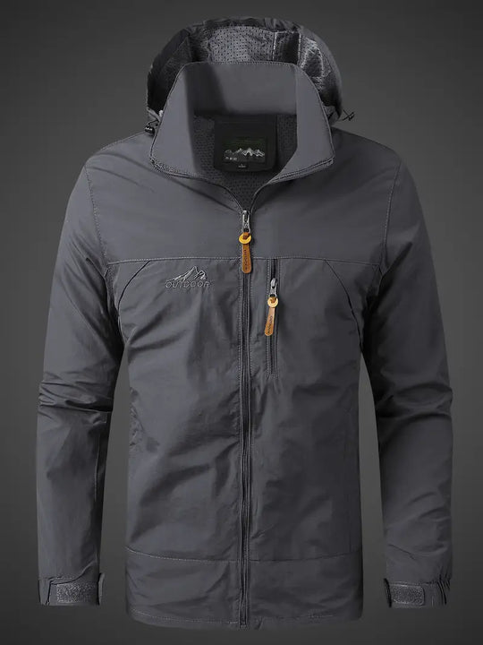 Wasser und Winddichte Herren Outdoor Jacke für Alle Aktivitäten
