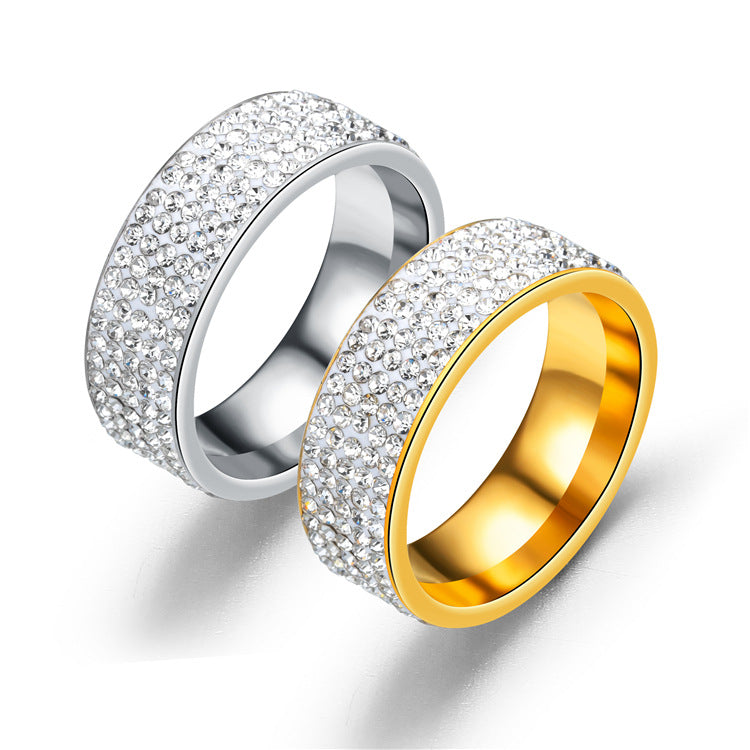 Damen Ring mit funkelndem Zirkonia-Besatz und elegantem Design Shop Nory