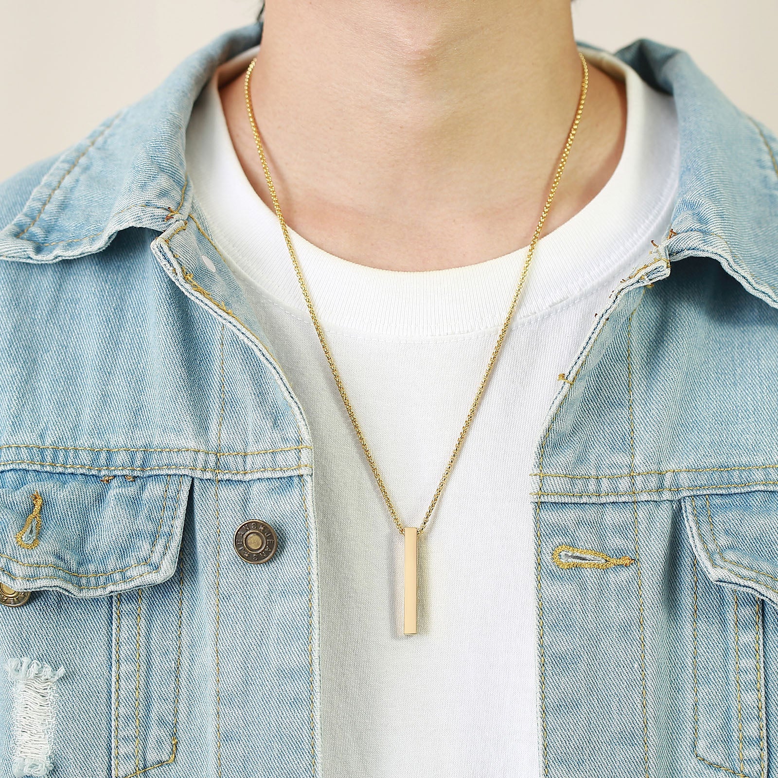 Herren Halskette "Elias" in Edelstahl | Shop Nory