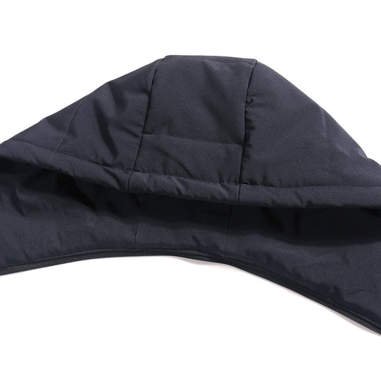 Herren Mittellanger Steppparka mit Kapuze und winddichter Thermoisolierung Shop Nory