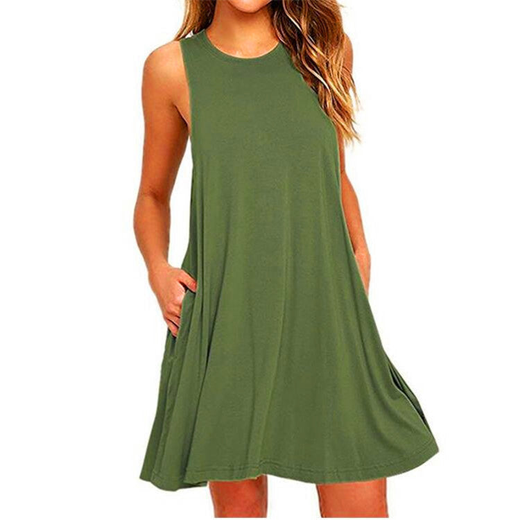 Damen Elegantes Minikleid mit Hochkragen und tailliertem Schnitt