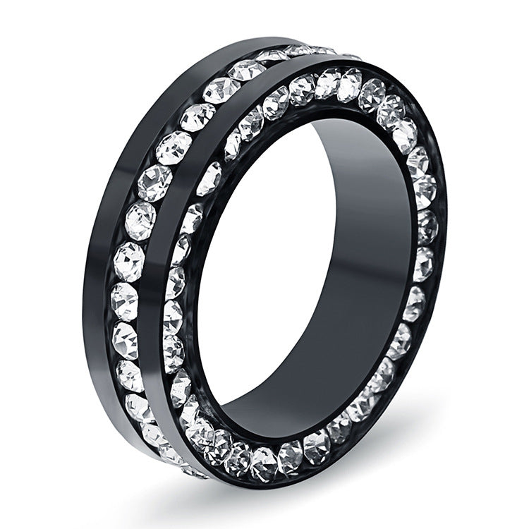 Damen Ring mit funkelndem Zirkonia-Akzent und hochwertigem Goldfinish Shop Nory