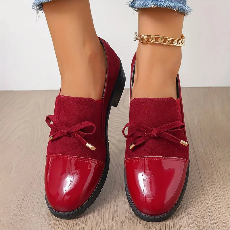 Damen Lackleder Loafers Shopnory Shopnory