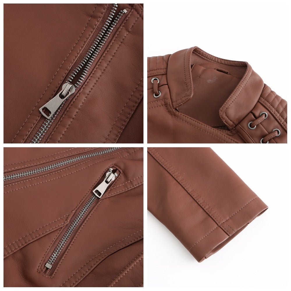 Premium Lammlederjacke für Den Herbst