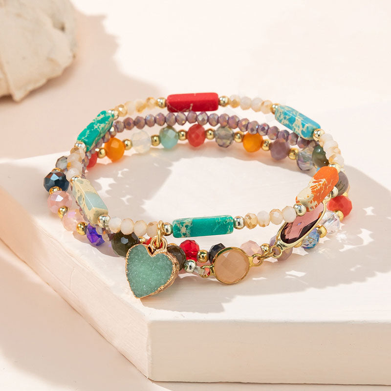Buntes Perlenarmband Set | Shop Nory