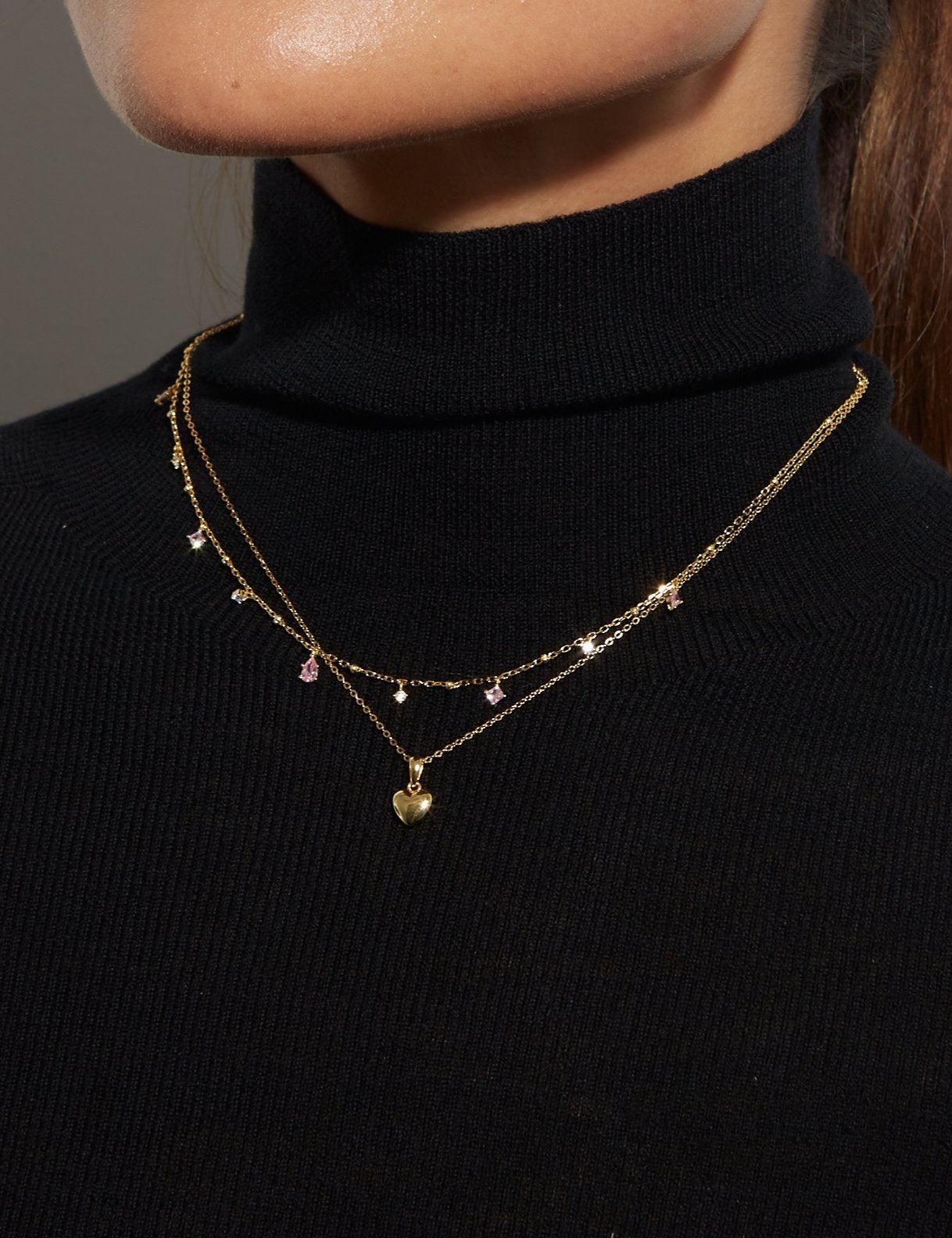 Goldenes Herz Halskettchen | Shop Nory