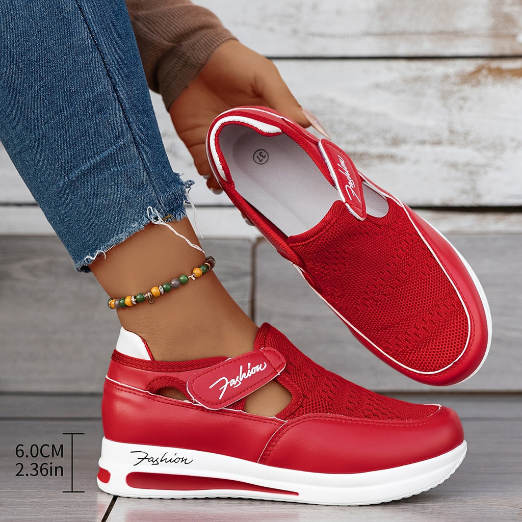 orthopädische Damen-Sneaker, atmungsaktiv und bequem.