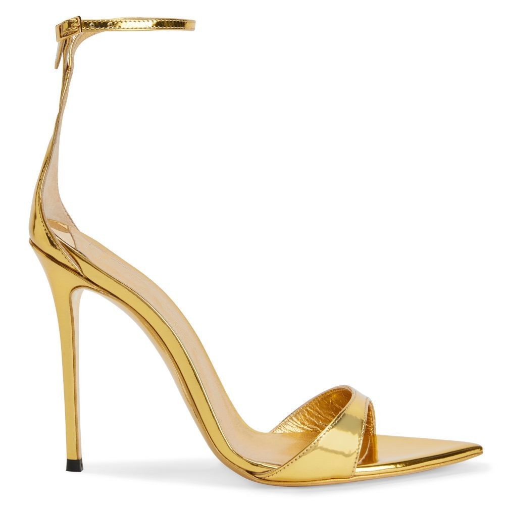 Sommer Neue Spitzzehen Offene Zehen Riemen Stiletto Sandalen Damen