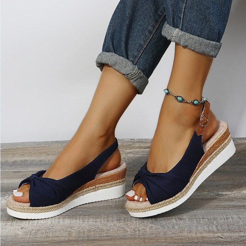 ShopNory | Orthopädische Peep-Toe Wedges