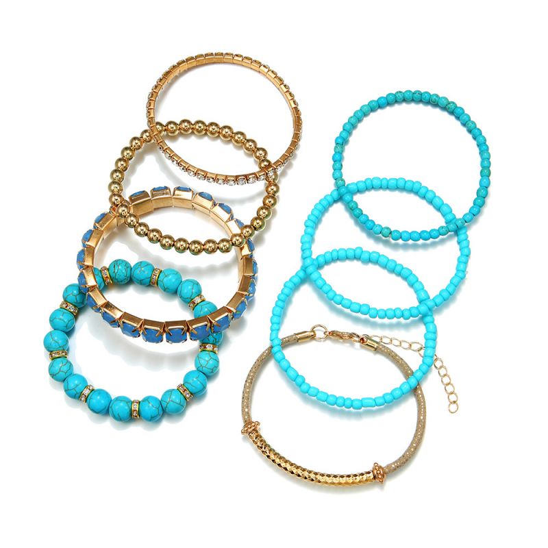 Böhmisches Perlen-Armband-Set | Shop Nory