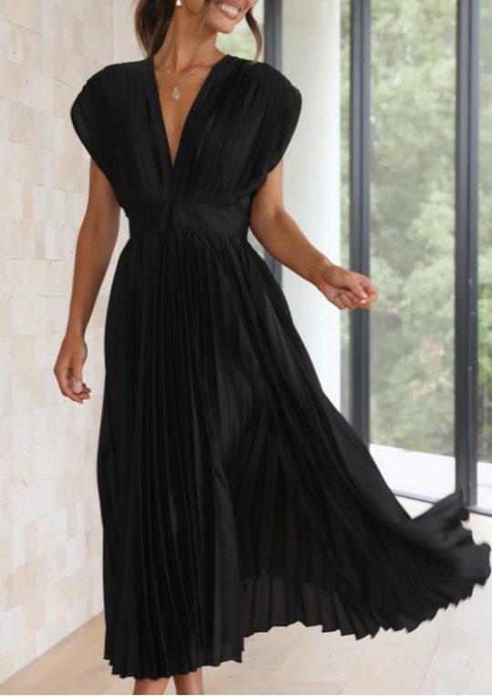 Elegantes Maxikleid Aus Leichtem Stoff
