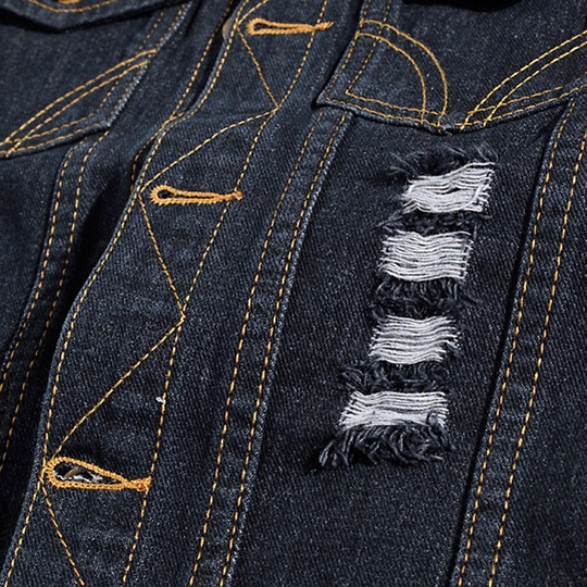 ShopNory Stylische Denim Weste für Herren
