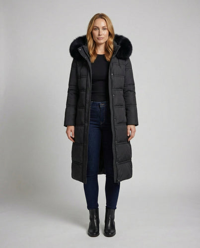Taillierter Wintermantel Damen