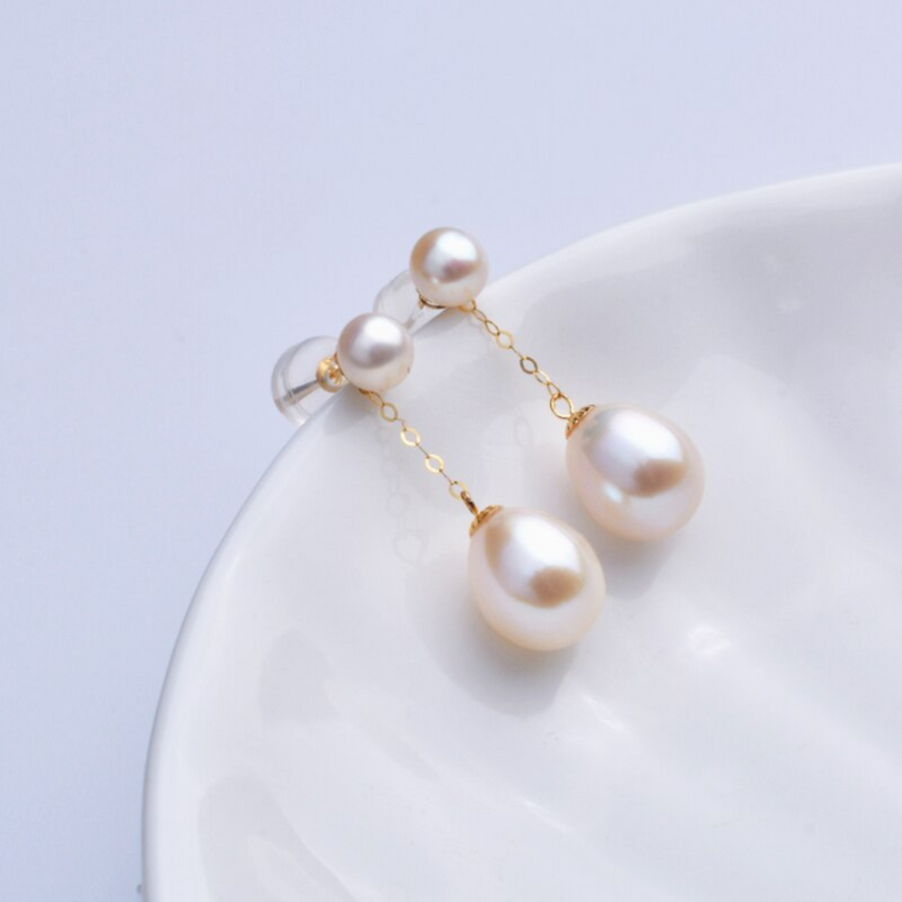 Luxe Perlen Ohrringe - Isolde | Shop Nory