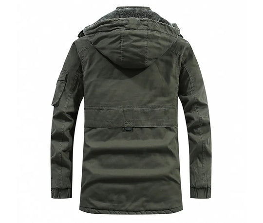 Herren Parka Fleece