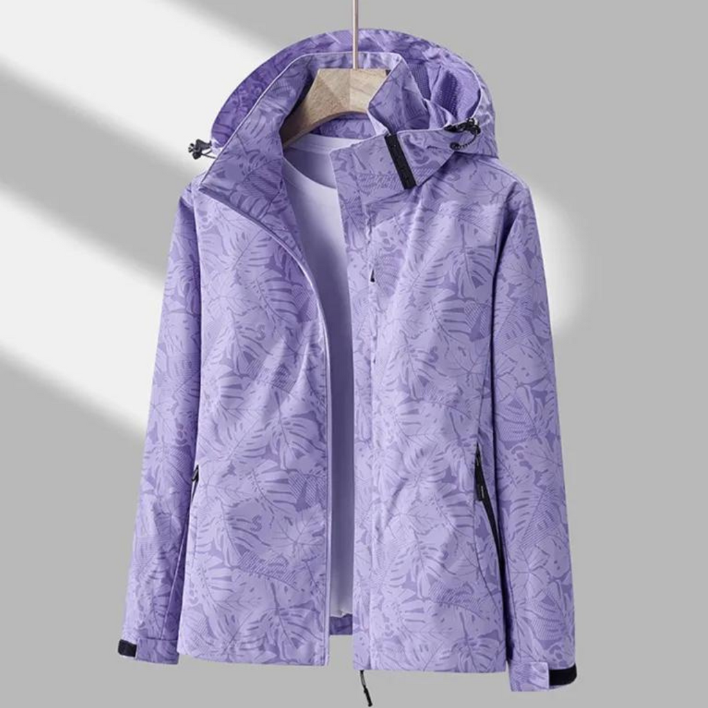 elegante Outdoor-Jacke, winddicht und wasserabweisend