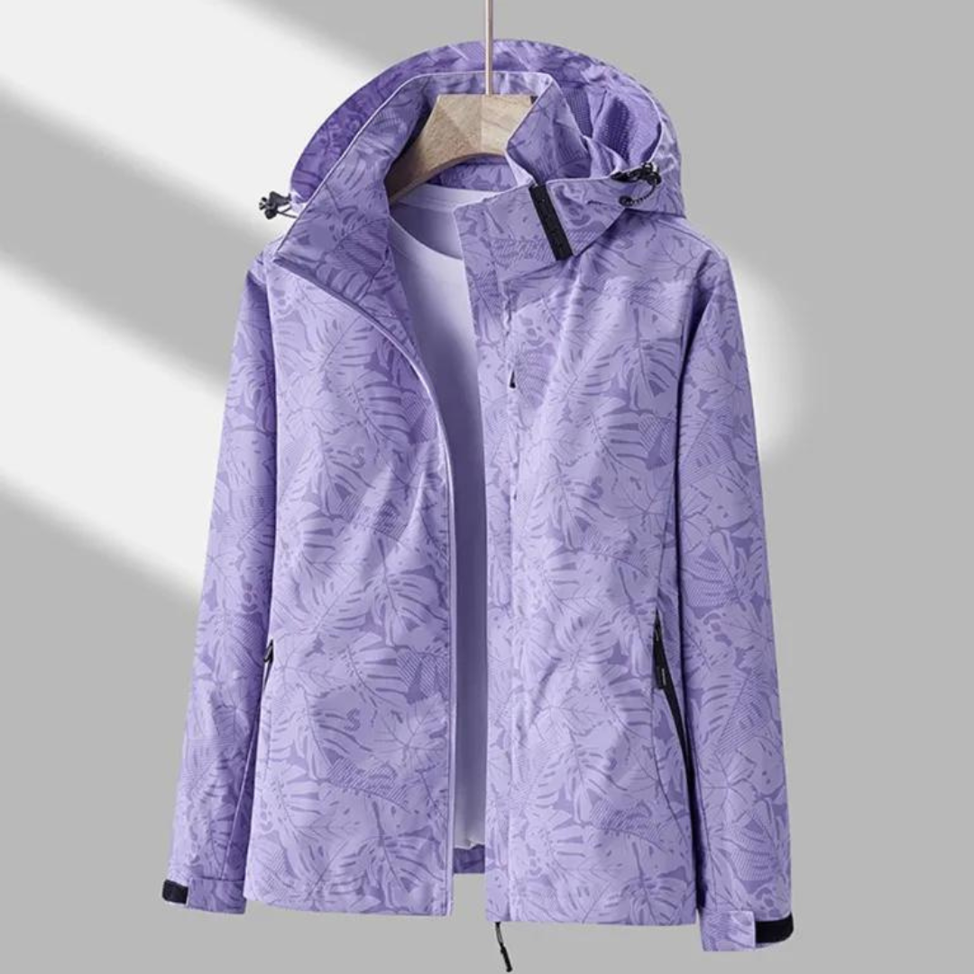 elegante Outdoor-Jacke, winddicht und wasserabweisend