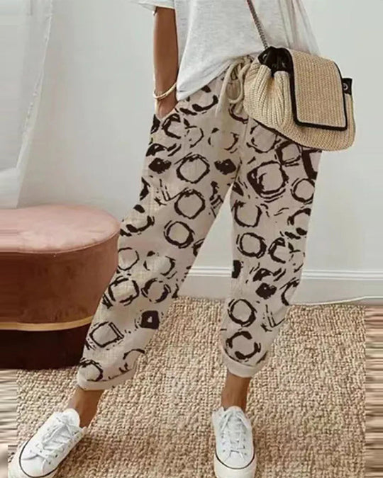 Freizeithose für Damen aus Baumwolle
