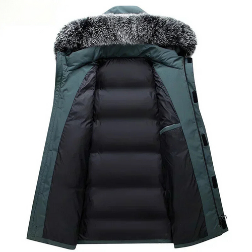 Herren winddichte Winterparka